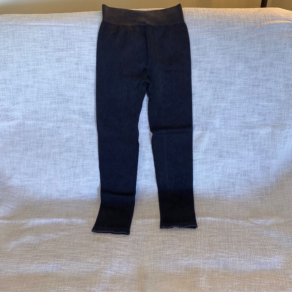 Mono B Charcoal Leggings- Large